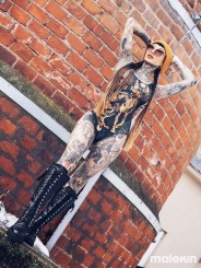 NEKO GREEN DEEP CUT SWIMSUIT