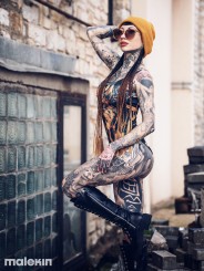 NEKO GREEN DEEP CUT SWIMSUIT