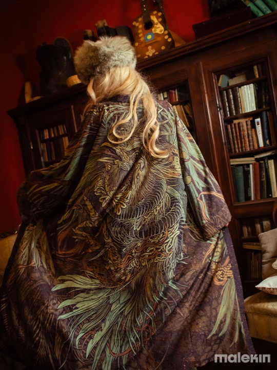 KUSEN LIGHT EXTRA LONG KIMONO