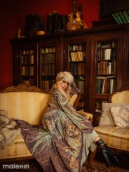 KUSEN LIGHT EXTRA LONG KIMONO