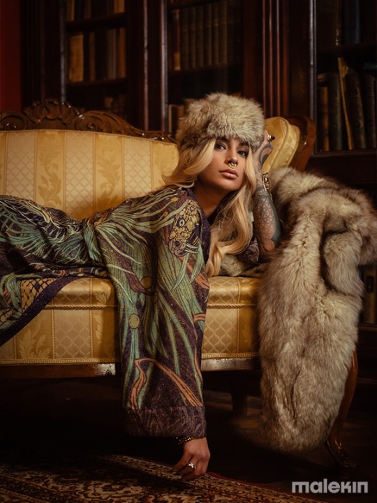 KUSEN LIGHT EXTRA LONG KIMONO