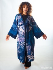 KEOP BLUE EXTRA LONG KIMONO