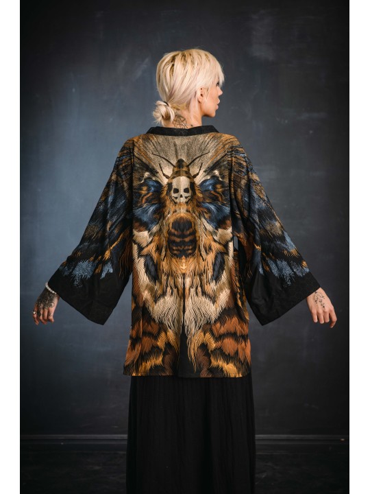 SHINOGA DARK SHORT KIMONO