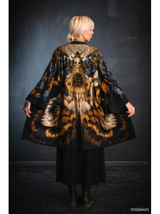 SHINOGA DARK LONG KIMONO