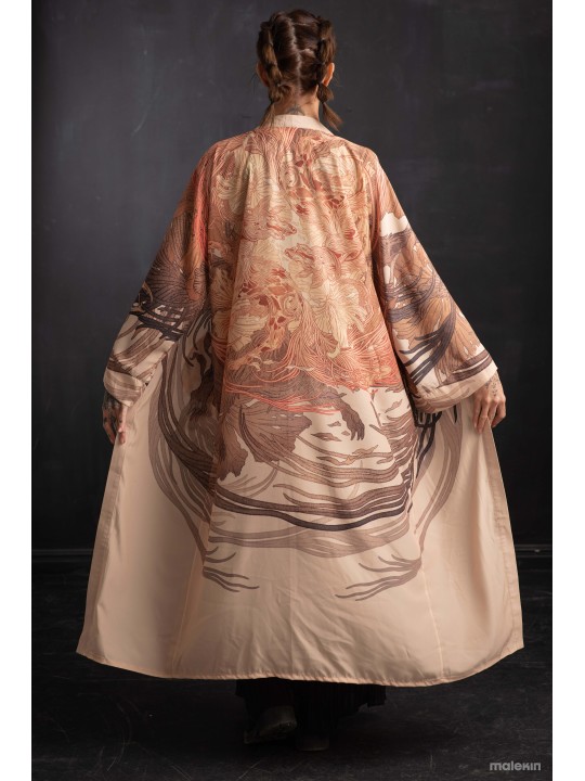 OKAMI LIGHT EXTRA LONG KIMONO