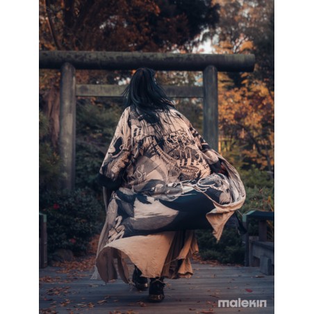 KEOP MONO EXTRA LONG KIMONO