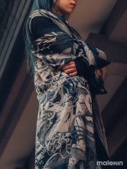 KEOP MONO EXTRA LONG KIMONO