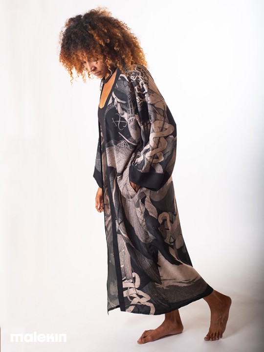 KEOP MONO EXTRA LONG KIMONO