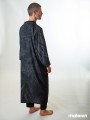 KUSEN BLACK EXTRA LONG KIMONO