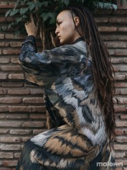 SHINOGA LIGHT EXTRA LONG KIMONO