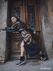 SHINOGA LIGHT EXTRA LONG KIMONO