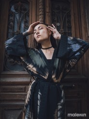 SHINOGA LIGHT EXTRA LONG KIMONO