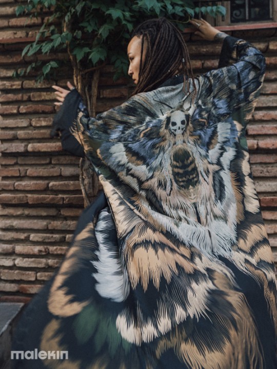 SHINOGA LIGHT EXTRA LONG KIMONO