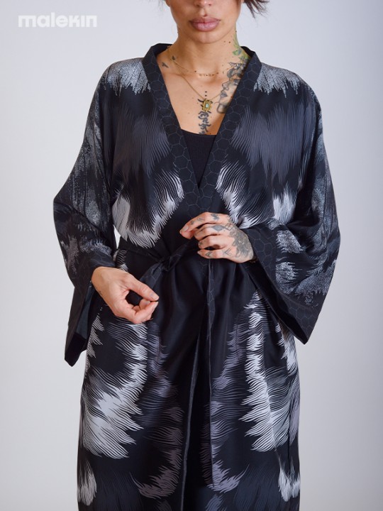 SHINOGA MONO LONG KIMONO