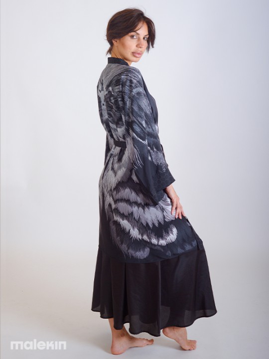 SHINOGA MONO LONG KIMONO