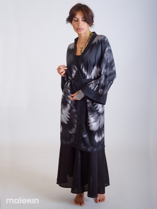 SHINOGA MONO LONG KIMONO