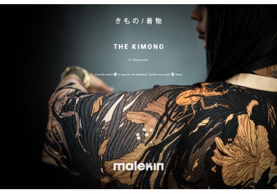 Malekin Kimono | The Thing to Wear | Unisex  Canvas for Self-Expression
